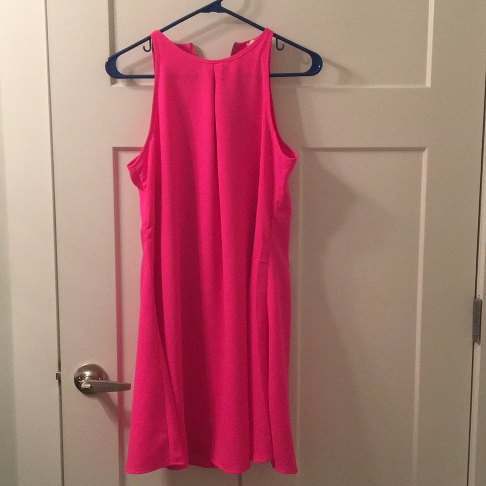 Pink GB shift dress